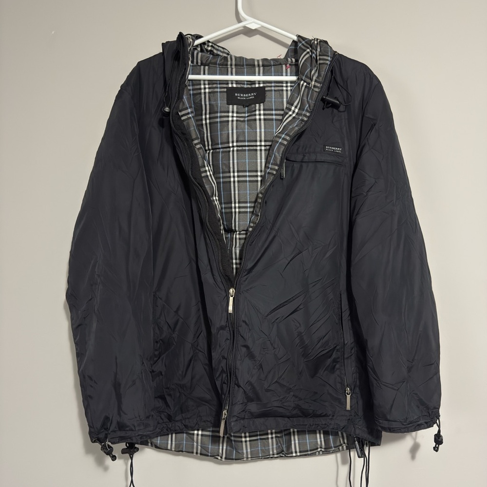 Men's Burberry Nova Check Down Jacket